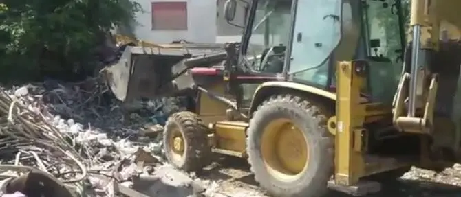 Gioia Tauro, la Prociv affida la bonifica del quartiere Ciambra ad autisti (VIDEO)