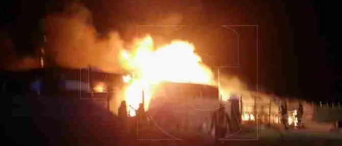 Catanzaro, in fiamme il lido Ionio (VIDEO)