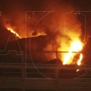 Catanzaro, ancora fiamme al parco della biodiversità (FOTO)