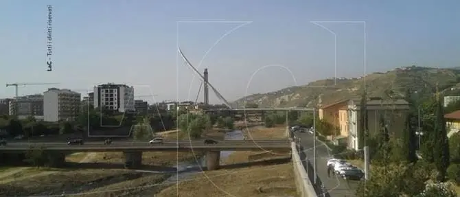 Cosenza, è il giorno del ponte di “Calatrava” (FOTO-VIDEO)