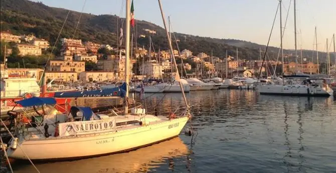 Al Porto di Vibo Marina la barca a vela “Galiola III”