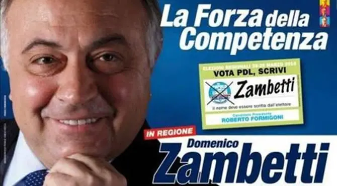 Voto di scambio: “Zambetti eletto grazie alle famiglie della ‘ndrangheta lombarda”