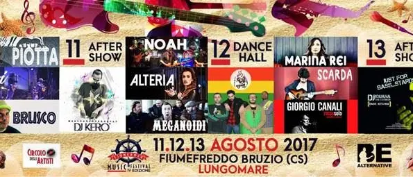 Tutto pronto per la IV edizione del Fiume Rock Music Festival