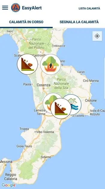 Catanzaro, la Protezione civile presenta l'app Easyalert