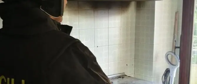 Catanzaro, incendio in un bed and breakfast