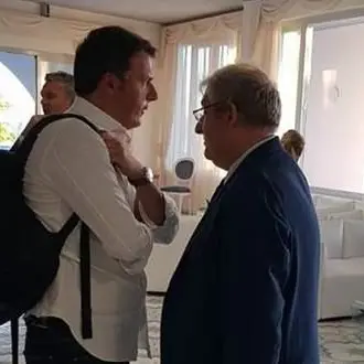 Renzi e Magorno di nuovo coppia fissa: in una foto la fenomenologia dei due segretari Pd