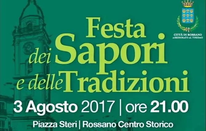 A Rossano la prima “Festa dei sapori e delle tradizioni”