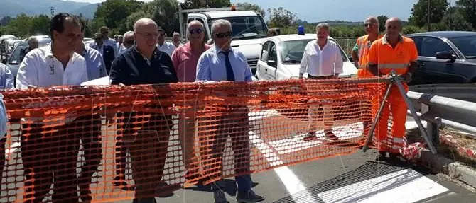 Oliverio e Bruno: “Strada del Medio-Savuto diventerà statale”