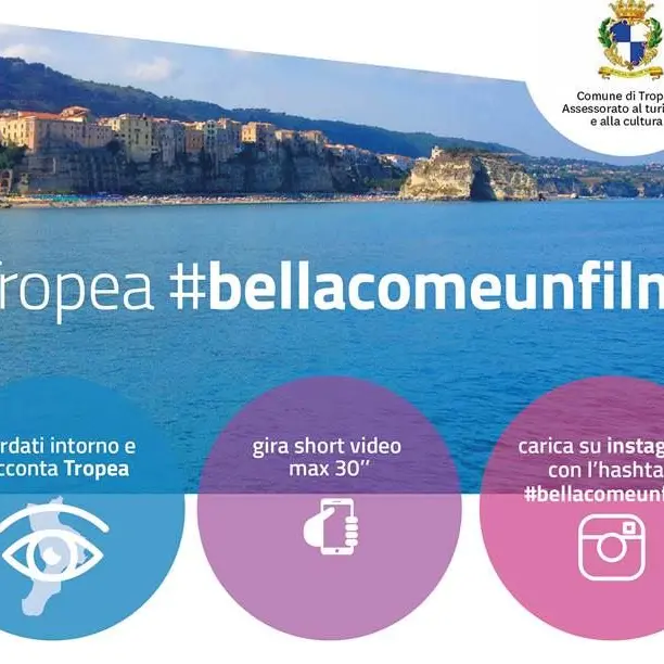 La Calabria raccontata sui social, #bellacomeunfilm fa tappa a Tropea