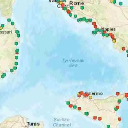 Mare inquinato, in Calabria sette “malati cronici”