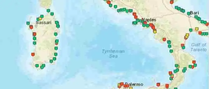Mare inquinato, in Calabria sette “malati cronici”