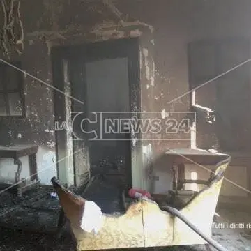 Incendio a Cosenza, le parola di Vincenzo Massimo Pezzuto