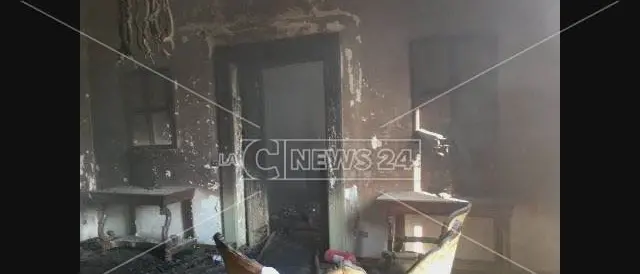 Incendio a Cosenza, le parola di Vincenzo Massimo Pezzuto