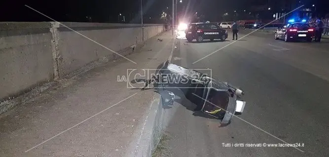 Catanzaro, finisce fuori strada con la moto: perde la vita un 48enne