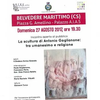 Arte, Belvedere Marittimo celebra Gaglianone