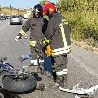 Scontro tra un’auto e una moto a Catanzaro: grave il conducente (FOTO)