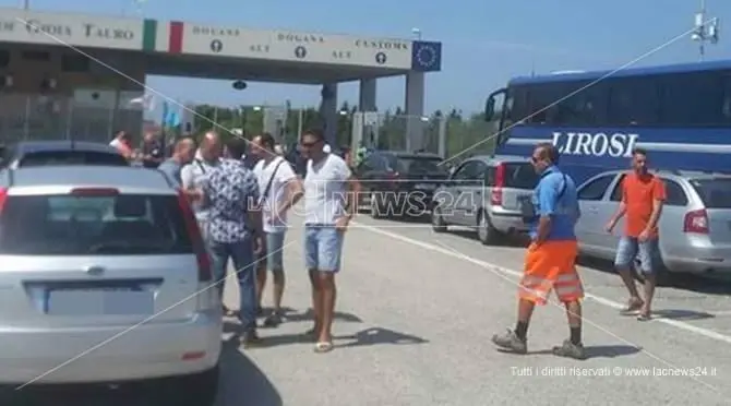 Porto Gioia Tauro, in protesta ex lavoratori