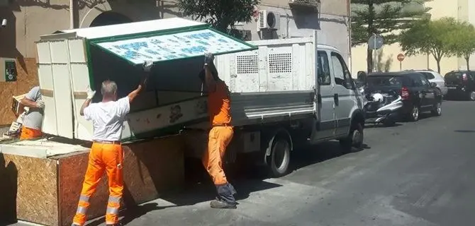 Catanzaro Lido, rimosso banco abusivo per la vendita di frutta
