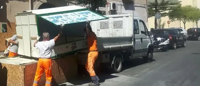 Catanzaro Lido, rimosso banco abusivo per la vendita di frutta
