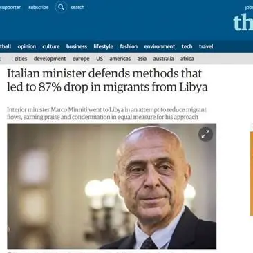 Minniti nel ritratto del The Guardian: «Il ministro Pd che piace a destra»