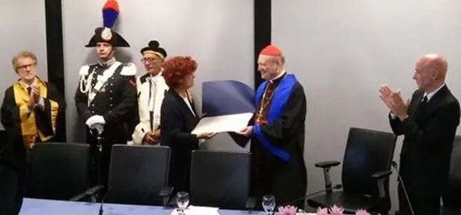 Monsignor Ravasi riceve laurea Honoris Causa a Reggio Calabria