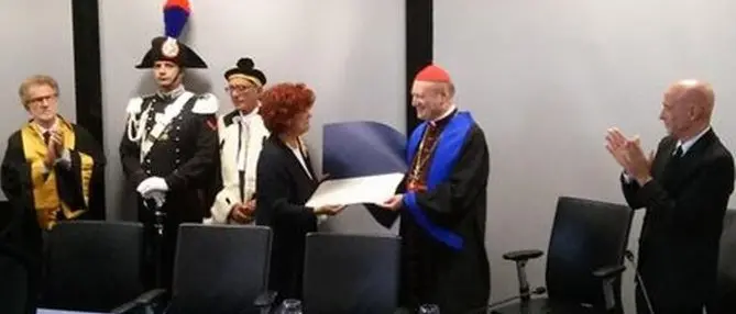 Monsignor Ravasi riceve laurea Honoris Causa a Reggio Calabria
