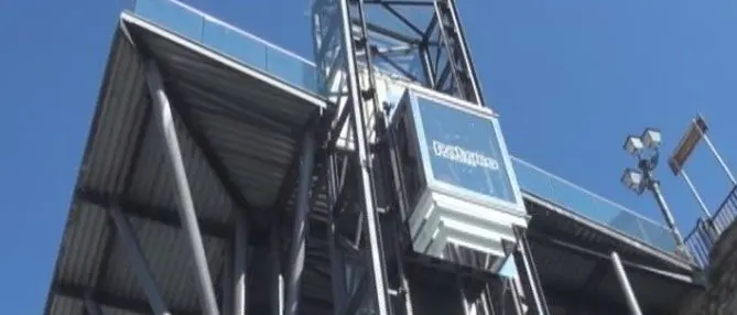 Catanzaro, rimane bloccato nell’ascensore panoramico di Bellavista