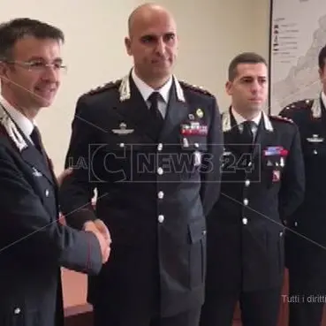 Locri, nuovo comandante dei carabinieri