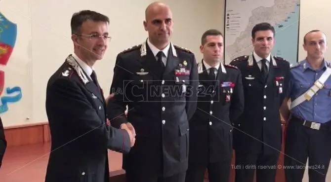 Locri, nuovo comandante dei carabinieri