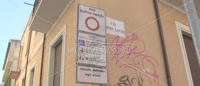 Cosenza, tutto pronto per l'attivazione delle nuove Ztl