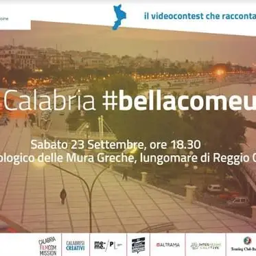 Reggio Calabria, arriva il roadshow #bellacomeunfilm