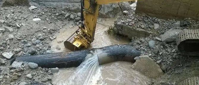 Catanzaro, impianto di Santa Domenica: sostituito tratto di condotta