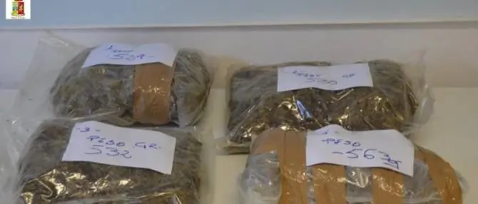 Marijuana in sacchi neri, 2 arresti a Roghudi