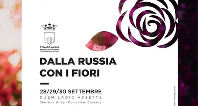 \"Dalla Russia con i fiori\" a Cosenza