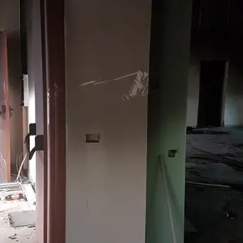 Reggio, destinata ad un centro di sostegno ai disabili: in fiamme ex emeroteca