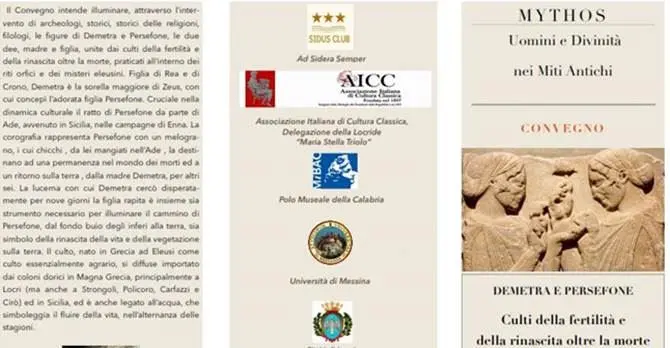 Locri, convegno su “Demetra e Persefone”