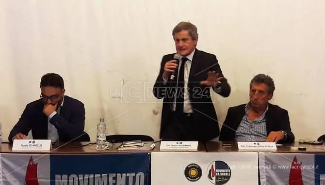 Gianni Alemanno a Vibo: «Italia svenduta a Ue e finanza internazionale» (VIDEO)