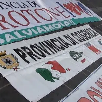 Province al collasso, a Vibo lo sciopero dei dipendenti (VIDEO)