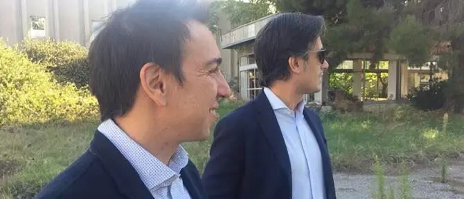 Reggio, sopralluogo di Giuseppe Falcomatà e di Antonio Castorina(PD) ad Archi