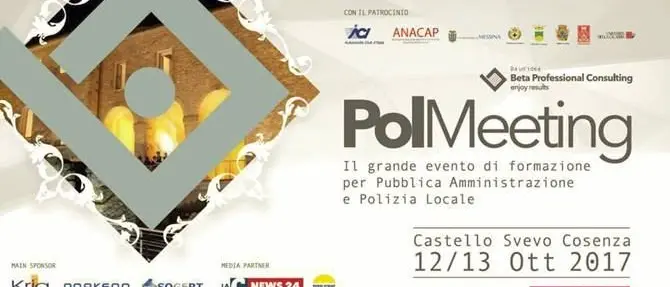 Cosenza, tutto pronto per il IV Meeting della Polizia Locale