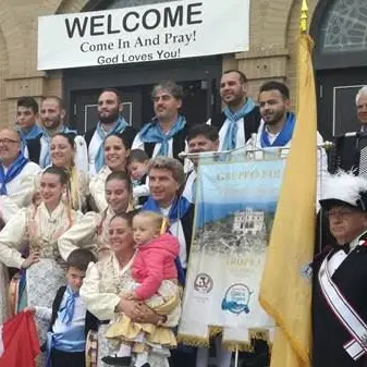 Tropea, il gruppo folk al Columbus Day negli Stati Uniti