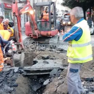 Catanzaro, individuata una seconda rottura nella rete idrica