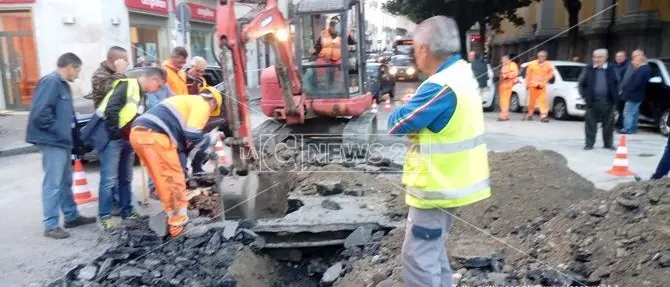 Catanzaro, individuata una seconda rottura nella rete idrica