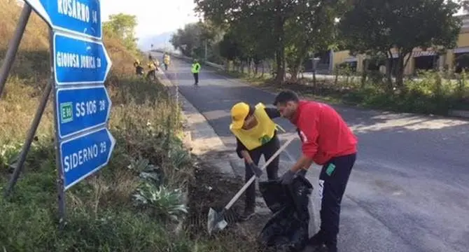 Anas e Legambiente puliscono le strade calabresi