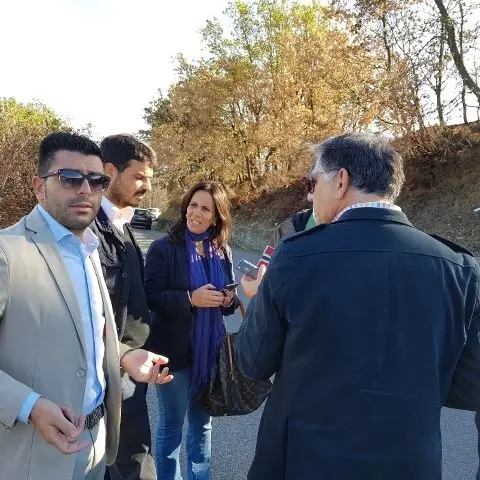 Strada Serra Spiga-Mendicino, sopralluogo della commissione lavori pubblici