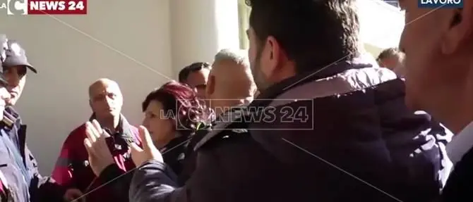 Lavoro, la protesta dei precari della Regione (VIDEO)