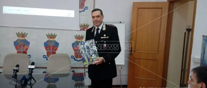 Catanzaro, presentato il calendario dei carabinieri 2018 (VIDEO)