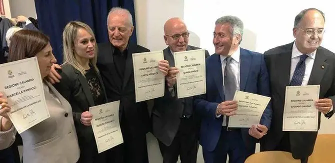 Premiati a Milano sei ambasciatori della Calabria nel mondo