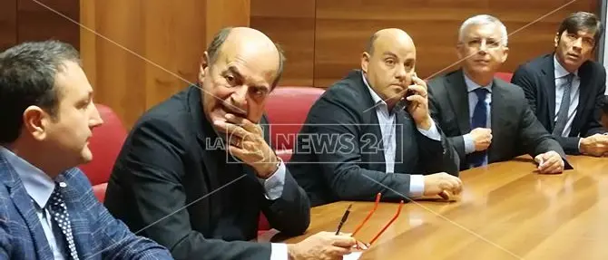 Bersani: «Per la Calabria serve un cambio di passo a Roma» (VIDEO)