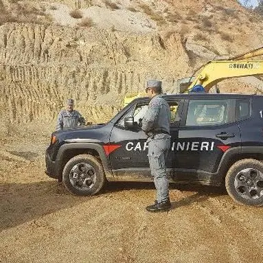 Attività estrattiva non autorizzata, tre persone denunciate nel Cosentino